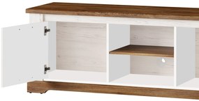 TV stolík Country 25 163 cm dub Stirling/borovice Andersen