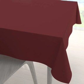 Biante Teflónový štvorcový obrus TF-095 Vínovo červený bez vzoru 80x80 cm