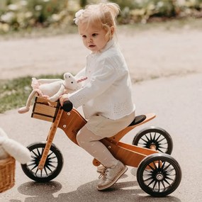 Drevené balančné odrážadlo Tiny Tot Plus 2v1 drevená