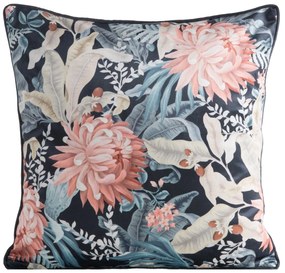 DEKORAČNÁ OBLIEČKA NA VANKÚŠ VELVET113 45X45 CM KVETY