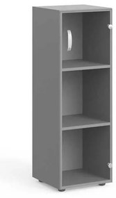 Stredná skriňa Manager 39,9 x 42,2 x 119,5 cm, pravá, sivá