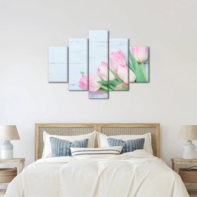 Obraz - Kytica tulipánov (150x105 cm)