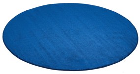 Okrúhly koberec KALLE, Ø2500 mm, modrý