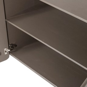 Hnedá komoda z borovicového dreva 200x85x45 cm Root – WOOOD