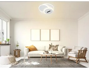 LED Stmievateľné stropné svietidlo LED/90W/230V 3000-6500K biela + diaľkové ovládanie