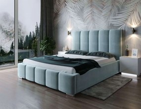 Čalúnená manželská posteľ ALI II 160x200 cm