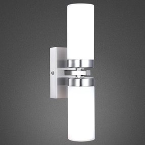 Globo 7816 - Kúpeľňové nástenné svietidlo SPACE 2xE14/40W/230V IP44