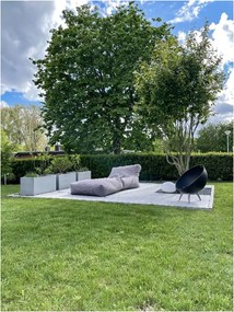 Hrantík MAXI, sklolaminát, šírka 80 cm, betón design