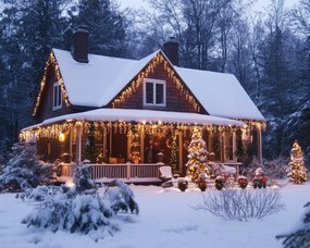 JU Záves s ľadovými kvapkami a osvetlením, 200 LED, 300 cm, teplá biela, napájaný zo siete, vonkajší