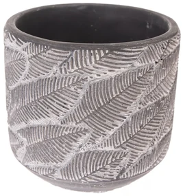 Betónový obal na kvetináč Fern, 17,5 x 16 cm