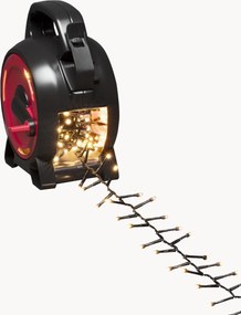 Exteriérová svetelná LED reťaz's navijakom Compact, teplá biela