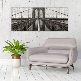 Obraz - Brooklynský most (120x50 cm)