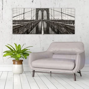 Obraz - Brooklynský most (120x50 cm)