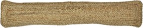 Prírodný jutový dlhý vankúš k oknu ak dverám - 20*85*10cm