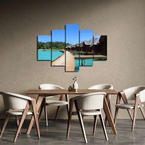 Obraz Maledivy (150x105 cm)