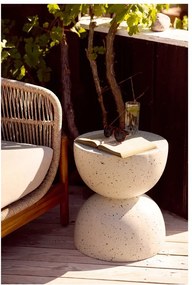 Keramický okrúhly záhradný stolík ø 40 cm Bonita – House Nordic