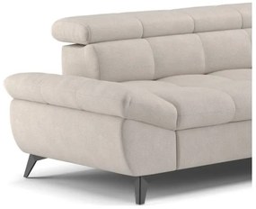 Rozkladacia rohová sedacia súprava do L MARANO pravá béžová