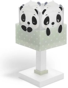 Dalber 63161H - Detská lampička PANDA 1xE14/40W/230V zelená