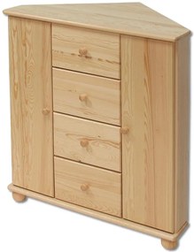 Komoda z Borovice KD134 surová