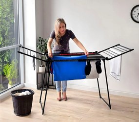 Teleskopický sušák na prádlo Adaja černý