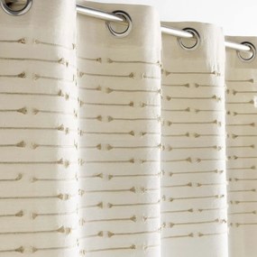 Béžový bavlnený záves 140x240 cm Golden Sunset – douceur d'intérieur