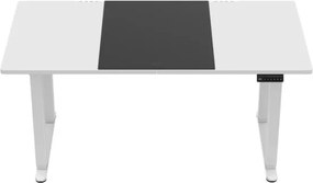 Elektrický výškovo nastaviteľný stôl Mark Adler Leader 9.3 biely