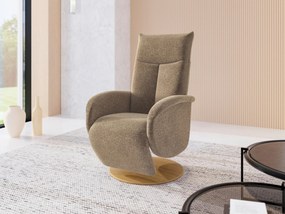XXXLutz RELAXAČNÉ KRESLO, textil, svetlohnedá Sit & More - Online Only obývacie izby - 0001440257J7
