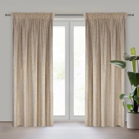 EUROFIRANY ZATEMŇOVACÍ ZÁVES NA PÁSKE AVENA 135X270 CM VZOROVANÁ