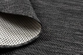 Koberec SIZAL SION A5165A čierny kruh