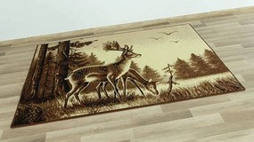 Koberec Makata - Jeleň, béžový