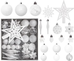 Vianočné ozdoby SYSD1688-124 (54 ks)