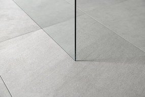 Aqualine Aqualine, WALK-IN stena na inštaláciu na múr so vzperou, jednodielna, 1000 mm, sklo číre, WI101