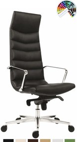 ANTARES Kancelárska stolička 7600 SHINY EXECUTIVE čalúnenie BLOOM koženka