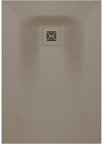 DURAVIT Sustano obdĺžniková sprchová vanička z materiálu DuraSolid, Antislip, 1000 x 700 x 30 mm, matná béžová, 720272640000000