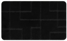 Kúpeľňový koberček SUPREME LINES línie, čierny