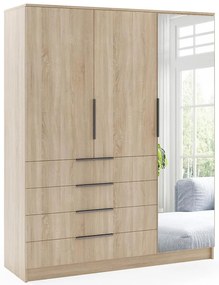 Skriňa Bogota 150 sonoma+rukoväť čierna