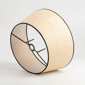 Brilagi - LED stojacia lampa CERIA 1xE27/40W/230V, priemer 50 cm, béžová/čierna