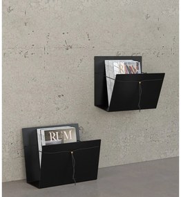 Kovový/z eko kože stojan na časopisy Bull L – LIND DNA