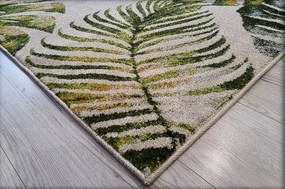 Koberec Green Garden 714 s motívom listov – viacfarebný Rozmer: 80x150 cm