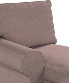 Poťah na ležadlo Ektorp (ľavé) farba produktu ružová látka zapletaná