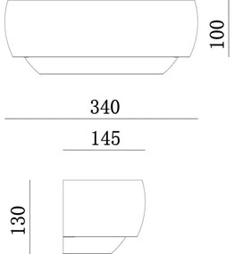 Deko-Light 341206 - Nástenné svietidlo TWYNNDA 1xE14/40W/230V biela