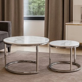 PROXIMA.store - Dizajnový konferenčný stolík CONNY FARBA: dub, FARBA NÔH: biela