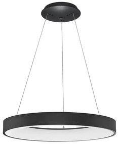LED luster Rando Thin 60 3000K čierne