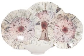 Jedálenská sada 24 ks pestrofarebná/porcelán