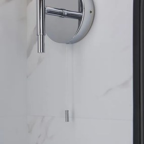 Endon 97171 - Kúpeľňové nástenné svietidlo NATORI 1xG9/3W/230V IP44 lesklý chróm