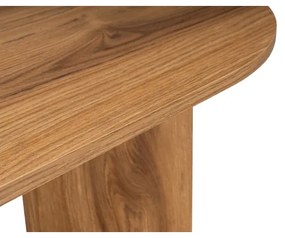 Konferenčný stolík OVAL 60x120 cm hnedá