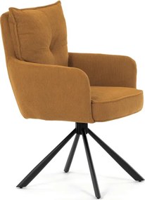 Jedálenská stolička žltá HC-X1128 YEL2