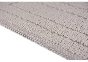 Krémovobiele bavlnené nášľapy na schody v súprave 16 ks 25x65 cm Tablo Krem – Vitaus