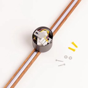 Brilagi - LED Nástenné svietidlo WOODY LINE LED/12W/230V 120 cm dub čerešňa