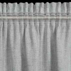 ZÁVES NA PÁSKE BLANKA 140X280 CM STRIEBORNÁ